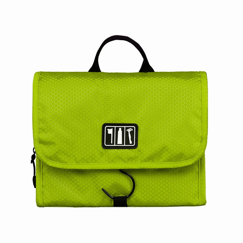 BAGSMART Waterproof Travel Toiletry Bag With Hanger Cosmetic Packing Organizer Wash Bag Makeup