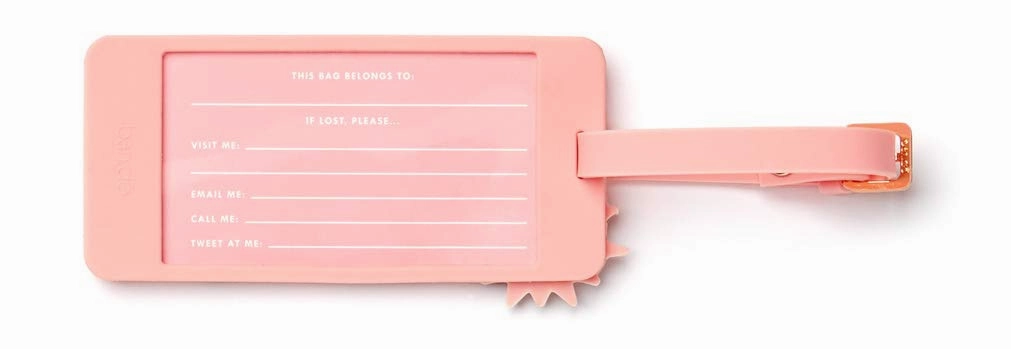 Ban.do Women's Getaway Silicone Luggage Tag with Strap (Disposable Camera)