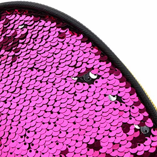 Baoblaze Women's Mermaid Sequin Cosmetic Bag Coin Card Purse Toiletry Travel Makeup - 02
