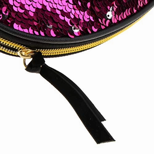 Baoblaze Women's Mermaid Sequin Cosmetic Bag Coin Card Purse Toiletry Travel Makeup - 02