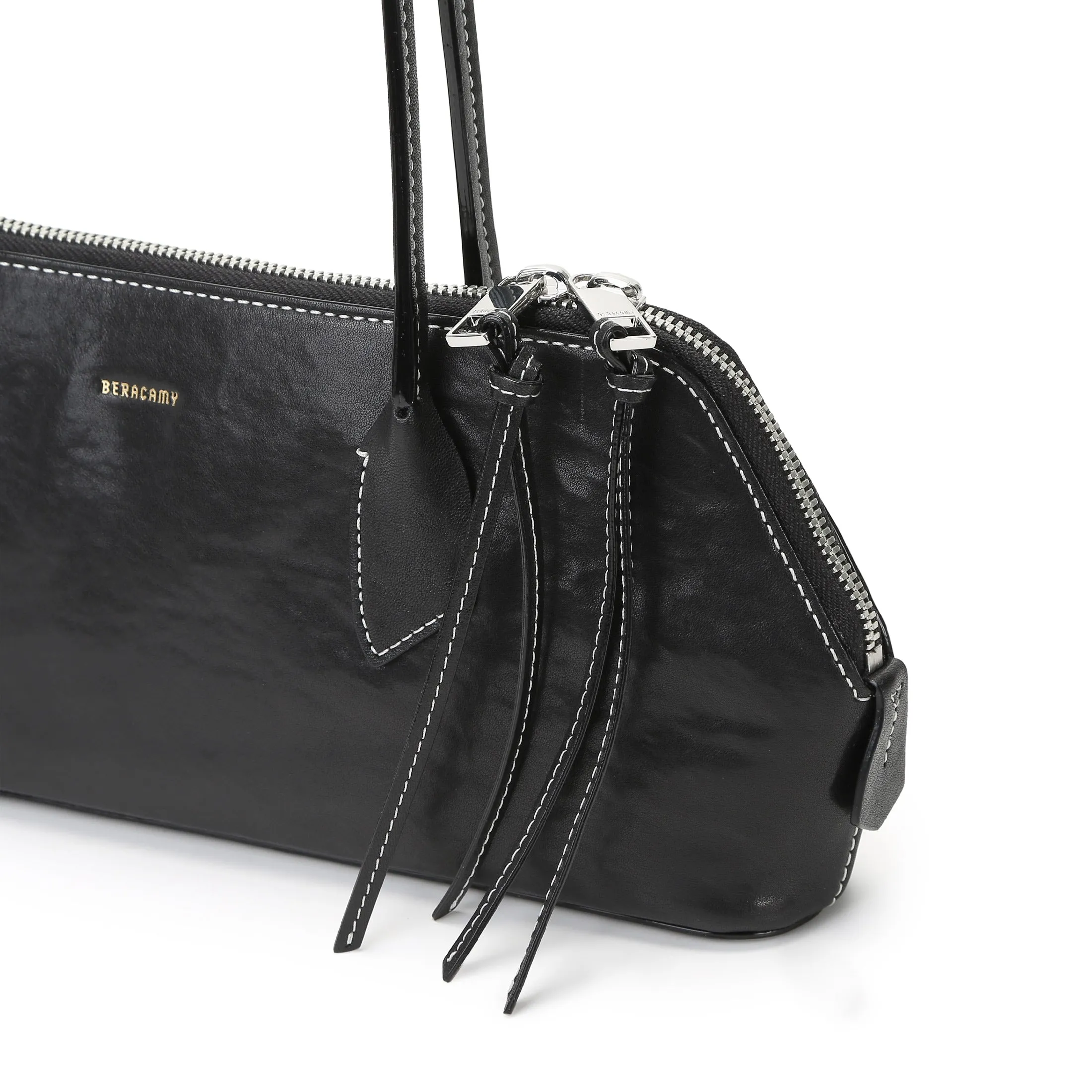 Bashour Baguette Bag - Black