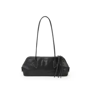 Bashour Baguette Bag - Black