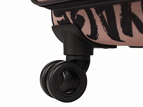 BCBGeneration BCBG Luggage Perf-ECT Expandable 28'' Softside Suitcase With Spinner Wheels (28in, Perf-ECT Pink)
