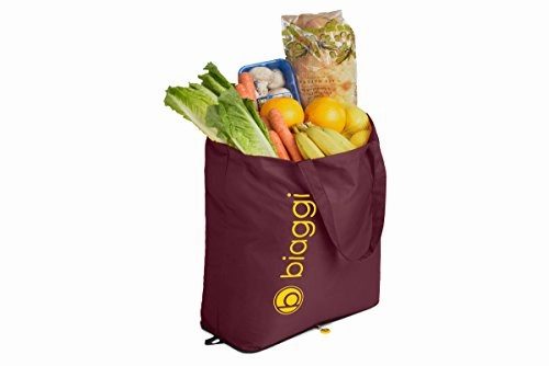 Biaggi Luggage Paksak Packable Shopper As As Seen on Shark Tank Red 16-Inch