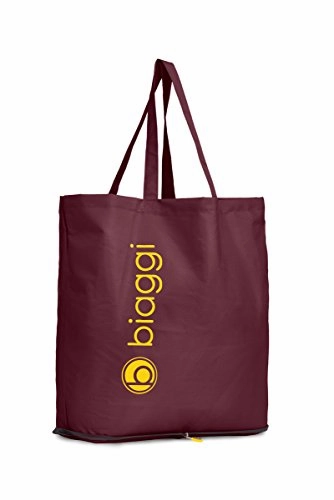 Biaggi Luggage Paksak Packable Shopper As As Seen on Shark Tank Red 16-Inch