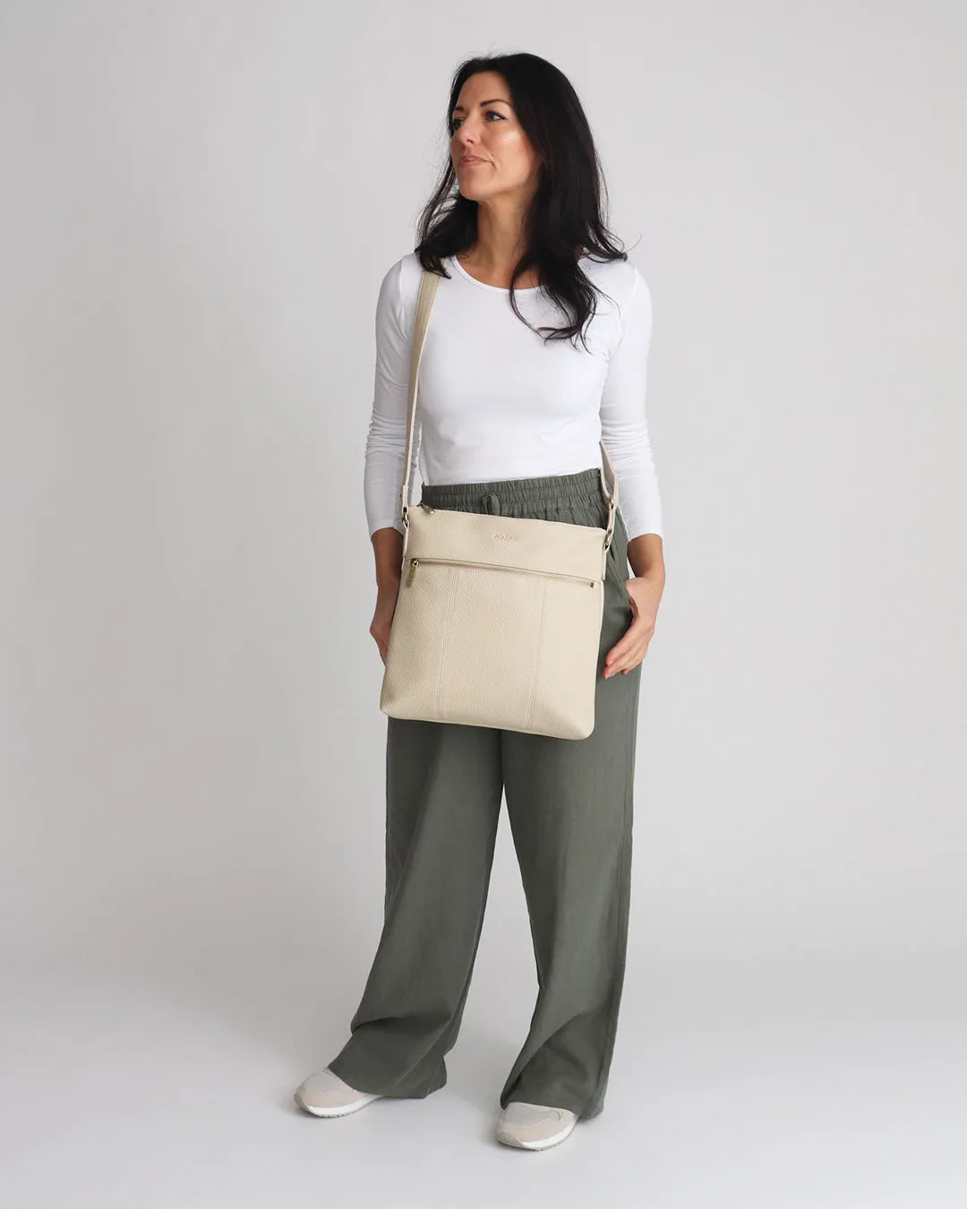 Blake Large Crossbody - Pebble