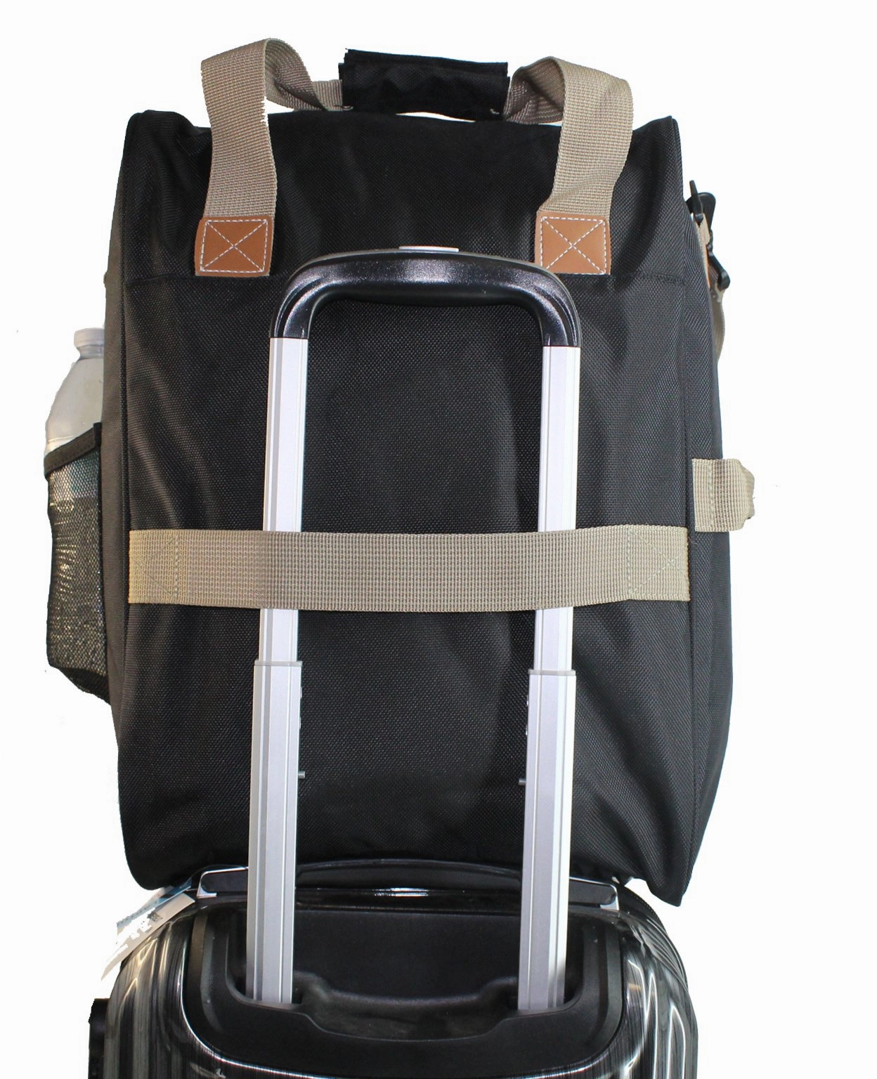 Boardingblue Personal Item under seat for the airlines of American, Frontier, Spirit, (Beige)