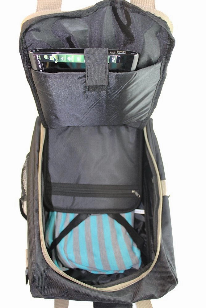 Boardingblue Personal Item under seat for the airlines of American, Frontier, Spirit, (Beige)