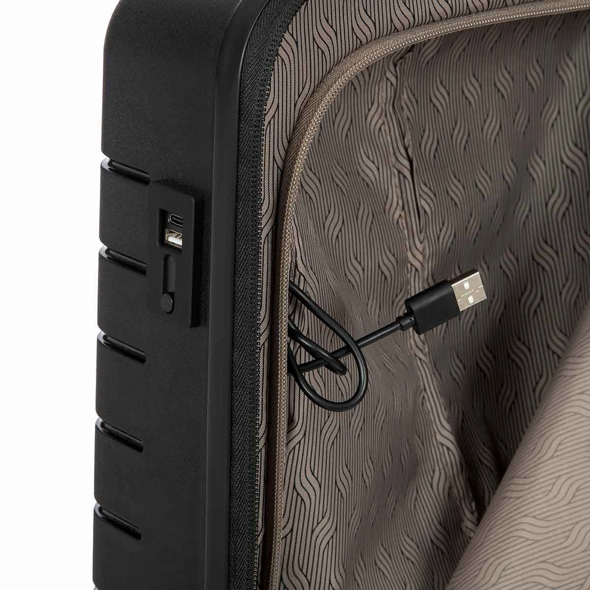 Bric's B Y Ulisse Expandable Spinner - 21" Black