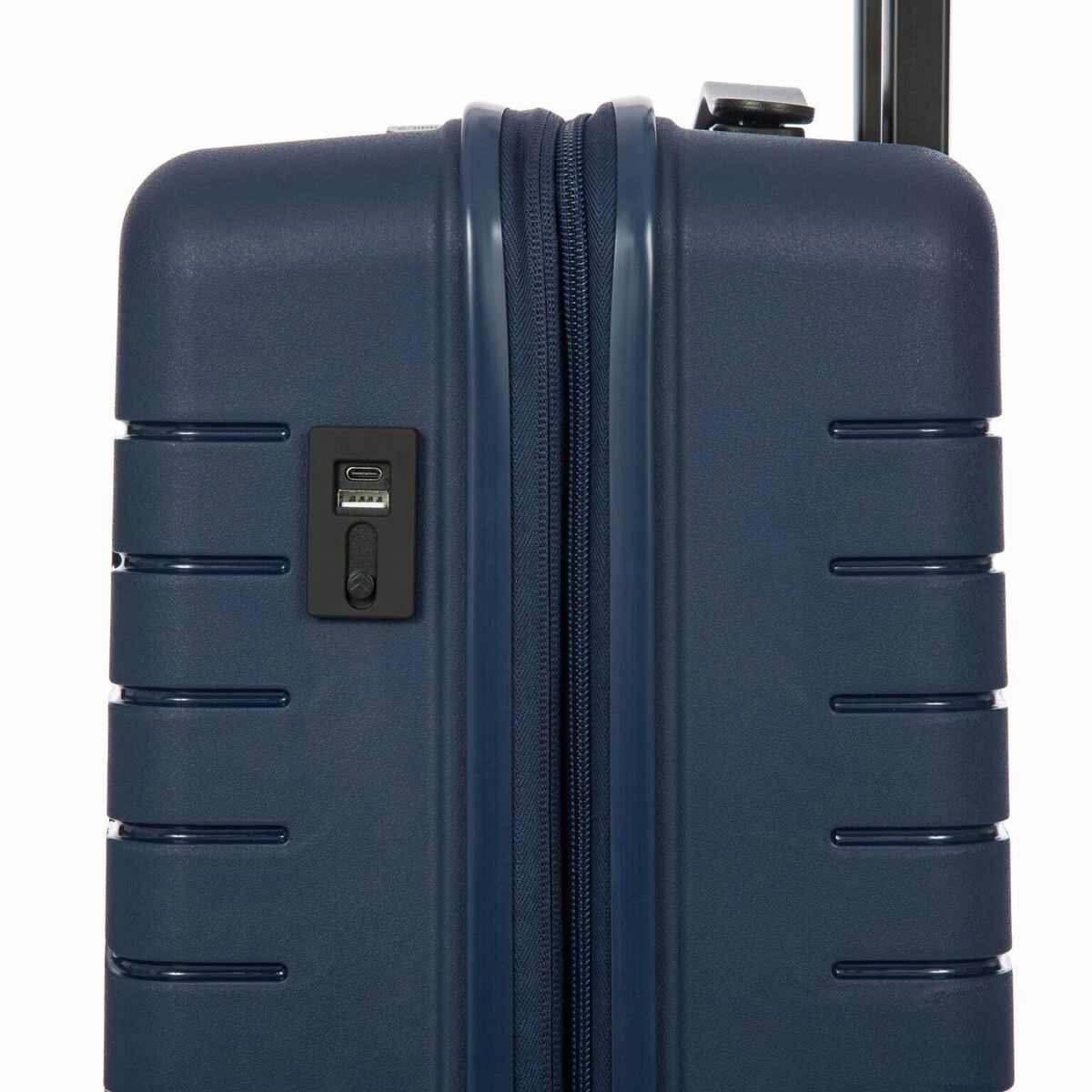 Bric's B Y Ulisse Expandable Spinner - 21" Ocean Blue