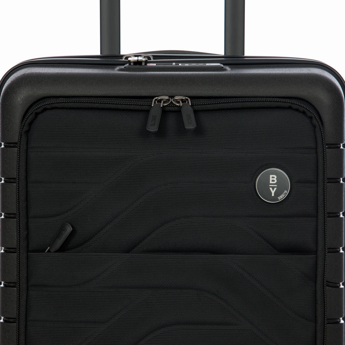 Bric's B Y Ulisse Expandable Spinner with Pocket - 21" Black