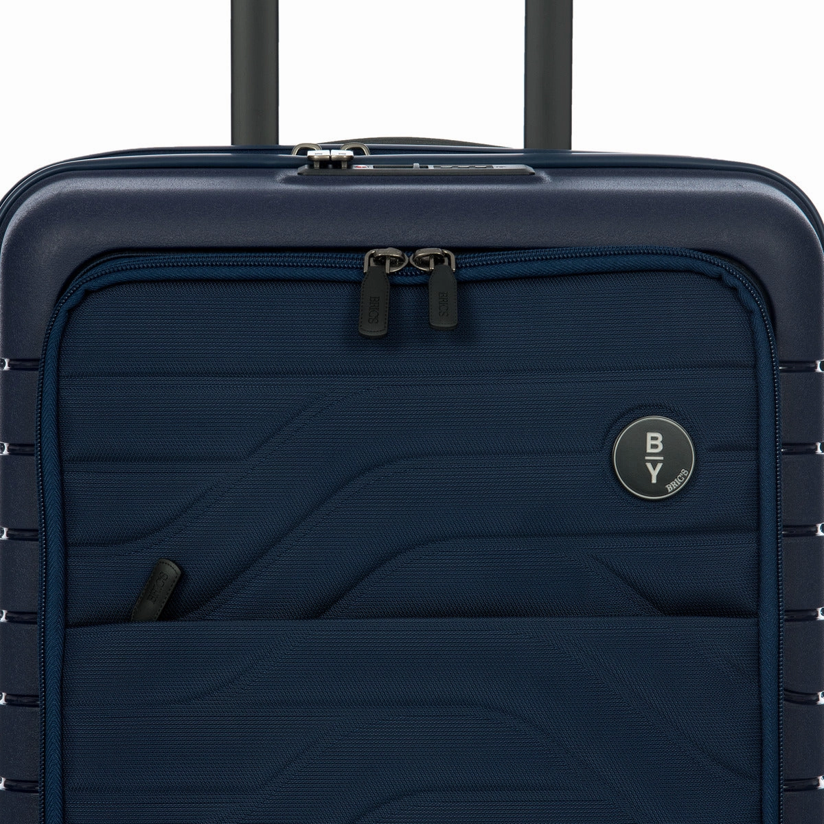 Bric's B Y Ulisse Expandable Spinner with Pocket - 21" Ocean Blue