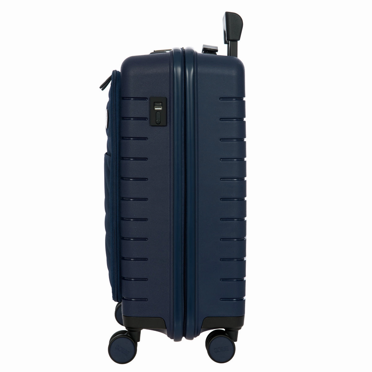 Bric's B Y Ulisse Expandable Spinner with Pocket - 21" Ocean Blue