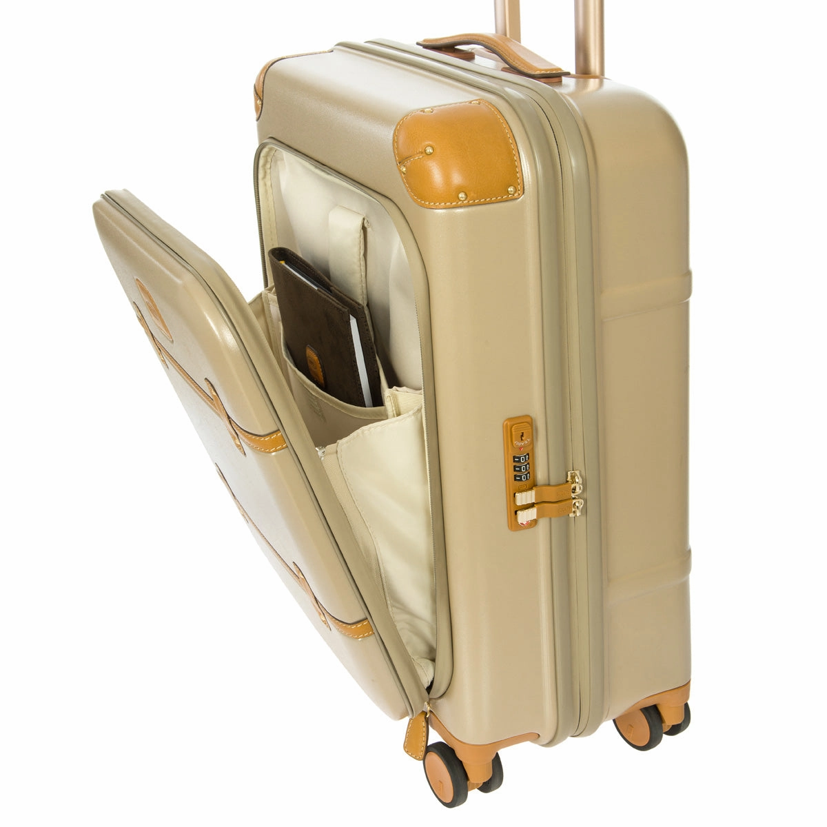 Bric's Bellagio 2.0 21" w/Pocket 4-Wheel Carry-On Luggage
