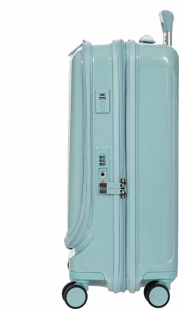 Bric's Positano Expandable Hardside Front Pocket Carry On Luggage