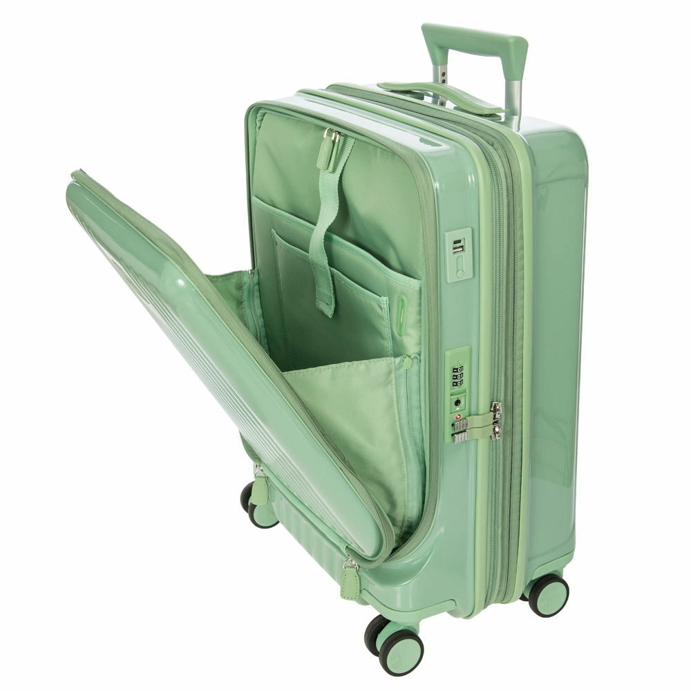 Bric's Positano Expandable Hardside Front Pocket Carry On Luggage