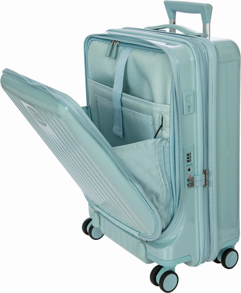 Bric's Positano Expandable Hardside Front Pocket Carry On Luggage