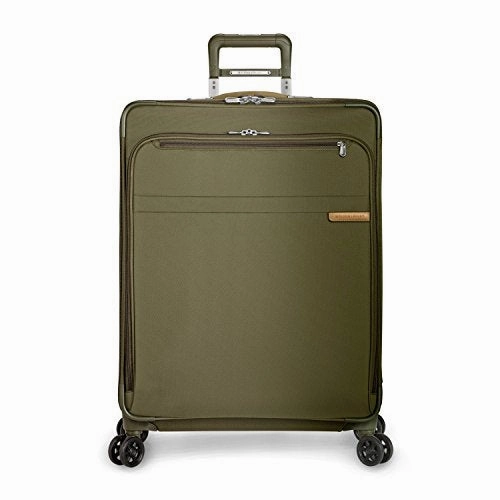 Briggs & Riley @ Baseline Luggage Baseline Expandable Durable Spinner Bag, Olive, Large