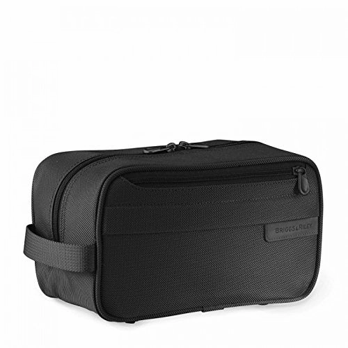 Briggs & Riley Baseline Classic Toiletry Kit,Black,5.5X10X4.5