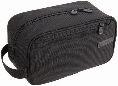 Briggs & Riley Baseline Classic Toiletry Kit,Black,5.5X10X4.5