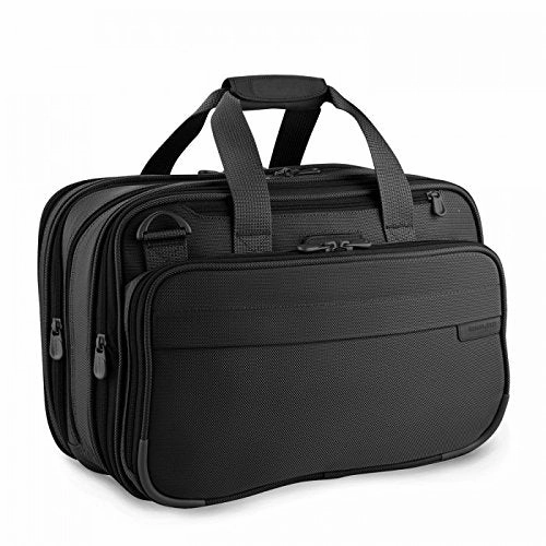 Briggs & Riley Baseline Expandable Cabin Bag, Black, Medium