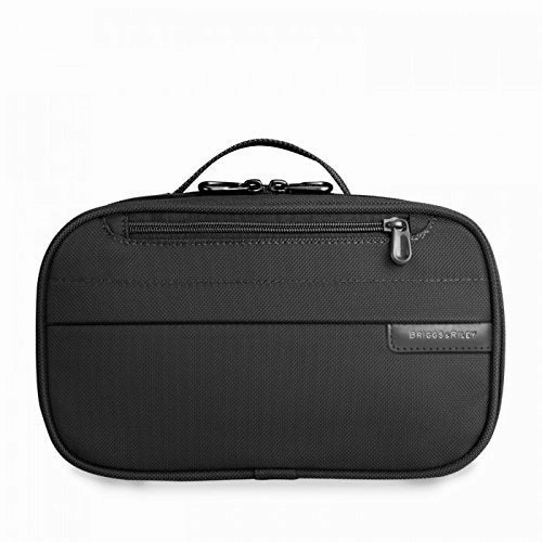 Briggs & Riley Baseline Expandable Toiletry Kit,Black,6X10.5X4.5