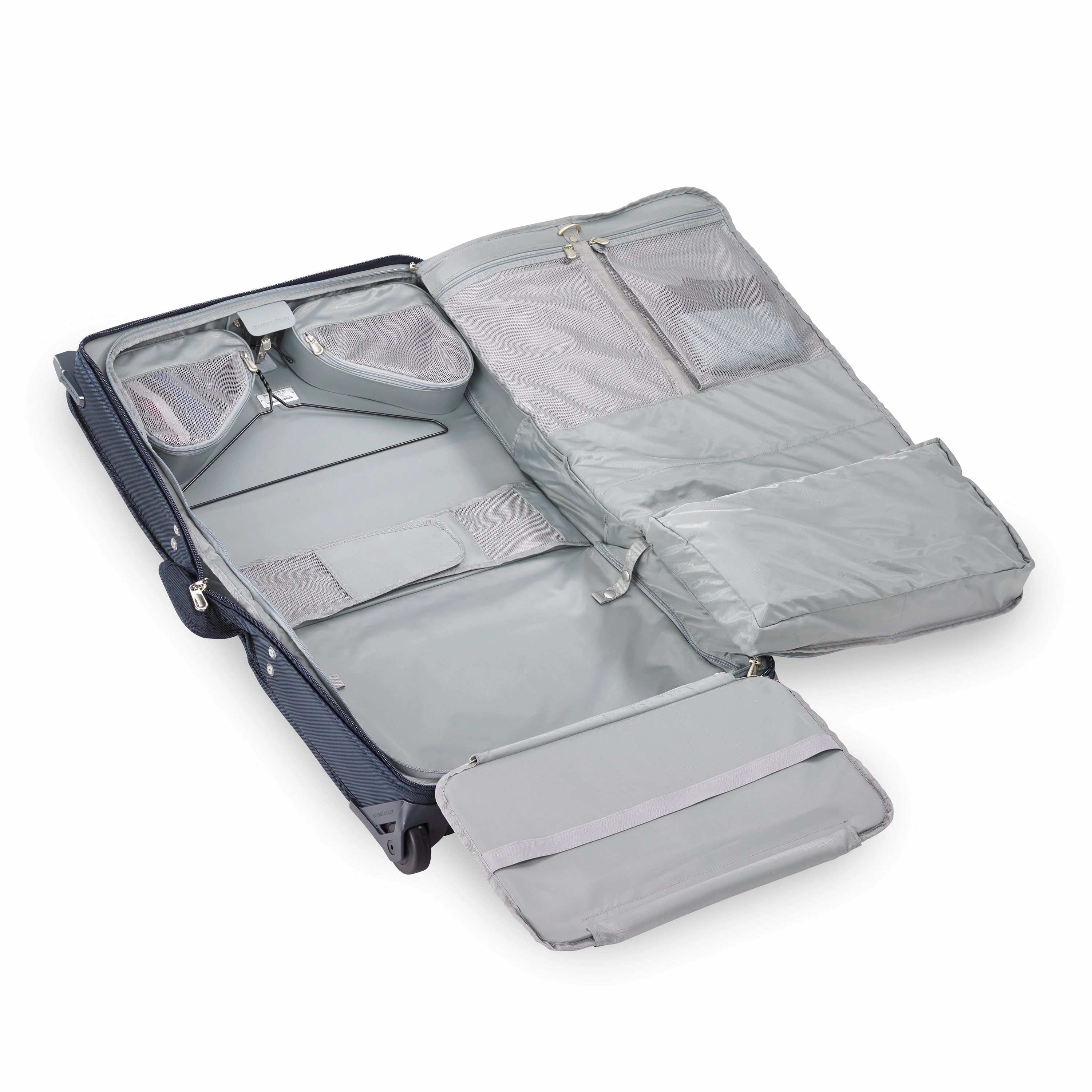 Briggs & Riley Baseline TravelWare 21" Tall Upright Carry-On 2-Wheel Wheeled Garment Suitcase