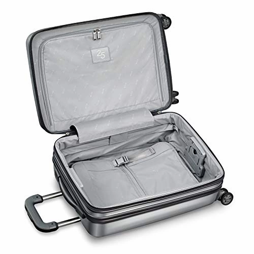 Briggs & Riley Sympatico Domestic Carry-On Expandable Spinner (Silver)