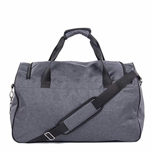 Bugatti Ryan Duffle Bag, Polyester, Charcoal