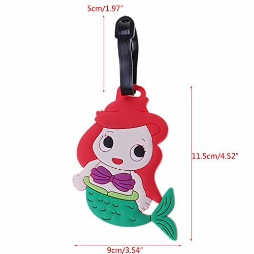 Carise Cartoon Luggage Tag Creative Suitcase ID Address Holder Baggage Boarding Tags