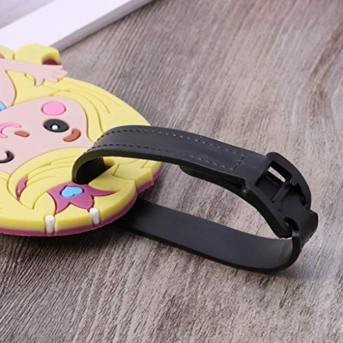 Carise Cartoon Luggage Tag Creative Suitcase ID Address Holder Baggage Boarding Tags