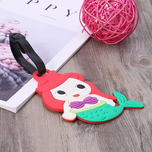 Carise Cartoon Luggage Tag Creative Suitcase ID Address Holder Baggage Boarding Tags