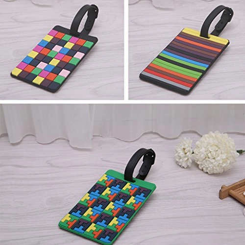 Carise Travel Luggage Tags Labels Strap Name Address ID Suitcase Bag Baggage Secure Hot