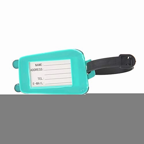 Carise Travel Luggage Tags Labels Strap Name Address Tel Suitcase Bag Baggage Secure