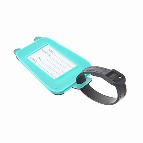 Carise Travel Luggage Tags Labels Strap Name Address Tel Suitcase Bag Baggage Secure