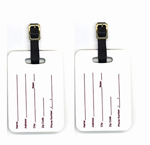 Carolines Treasures Ss8740Bt Jack Russell Terrier Luggage Tag - Pair 2, 4 X 2.75 In.