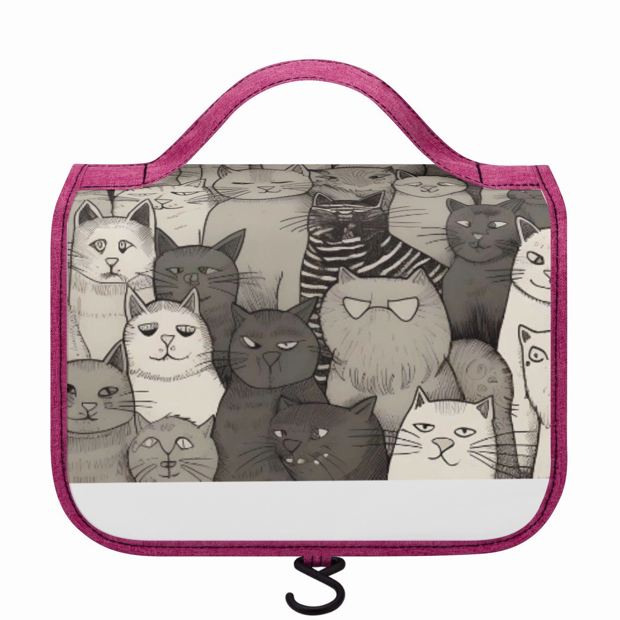 Cat Print  ToiletryCosmetic Travel Bag