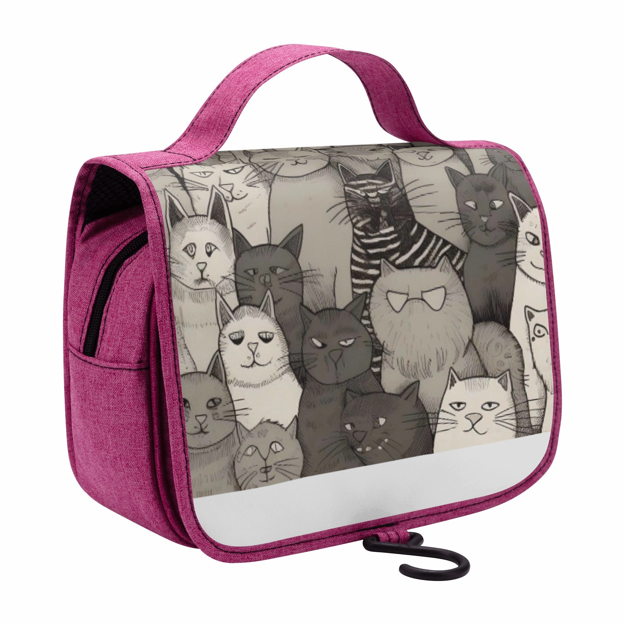Cat Print  ToiletryCosmetic Travel Bag