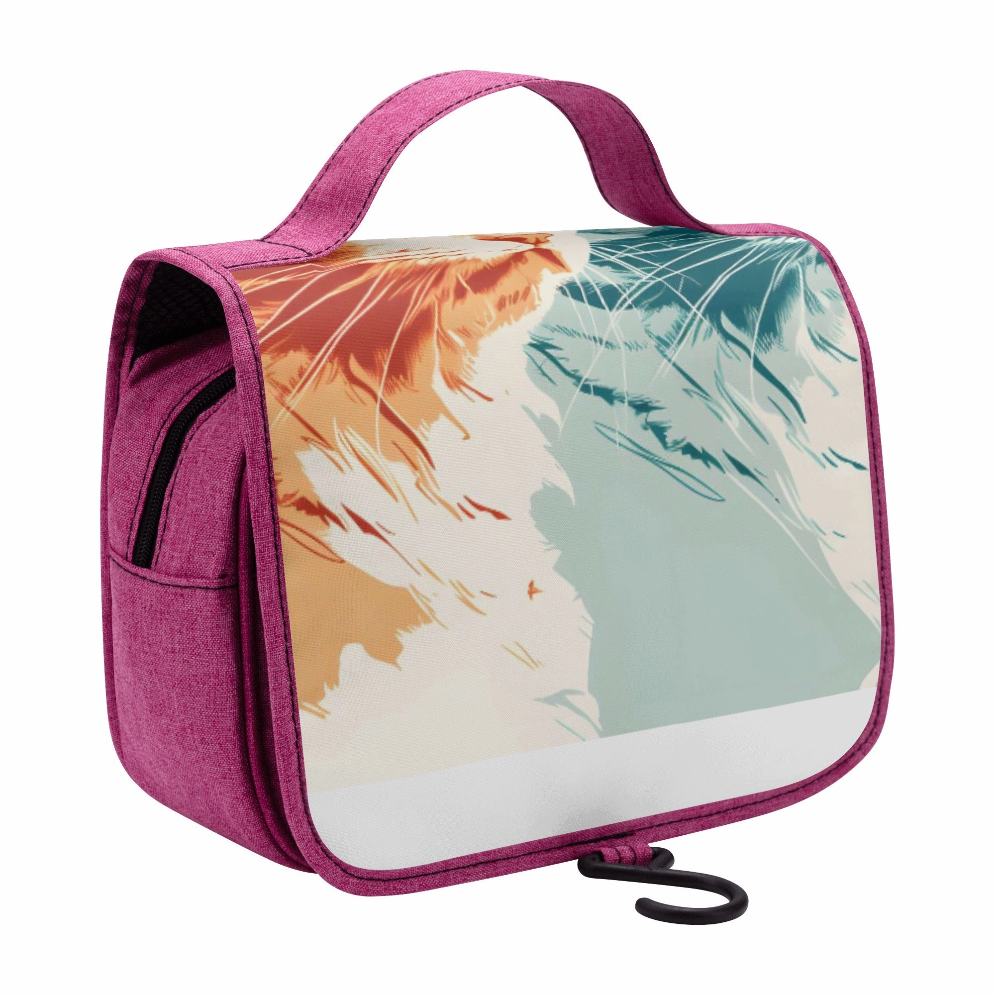 Cat Print  ToiletryCosmetic Travel Bag