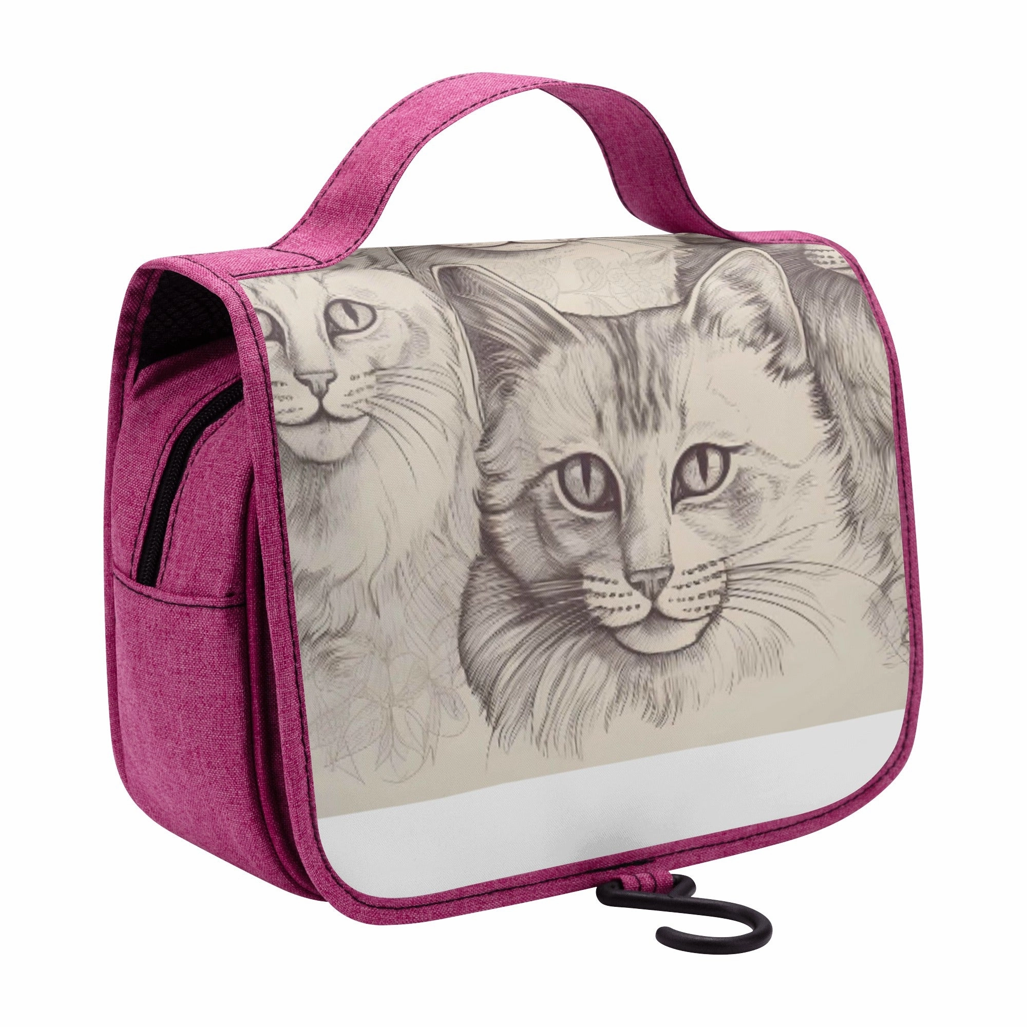 Cat Print  ToiletryCosmetic Travel Bag