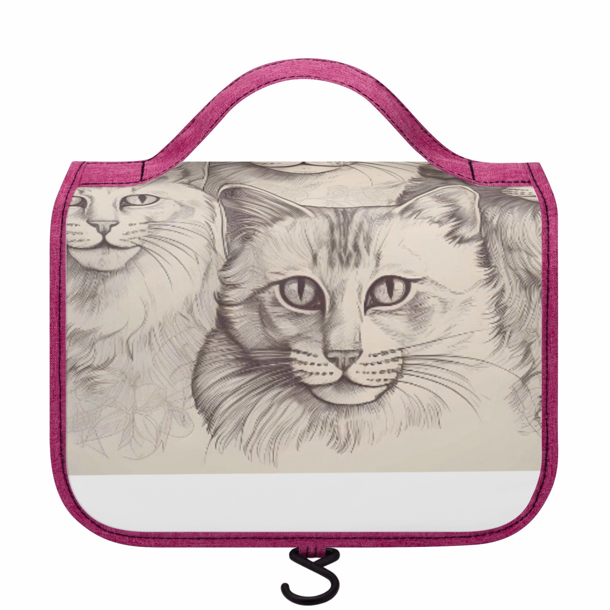 Cat Print  ToiletryCosmetic Travel Bag