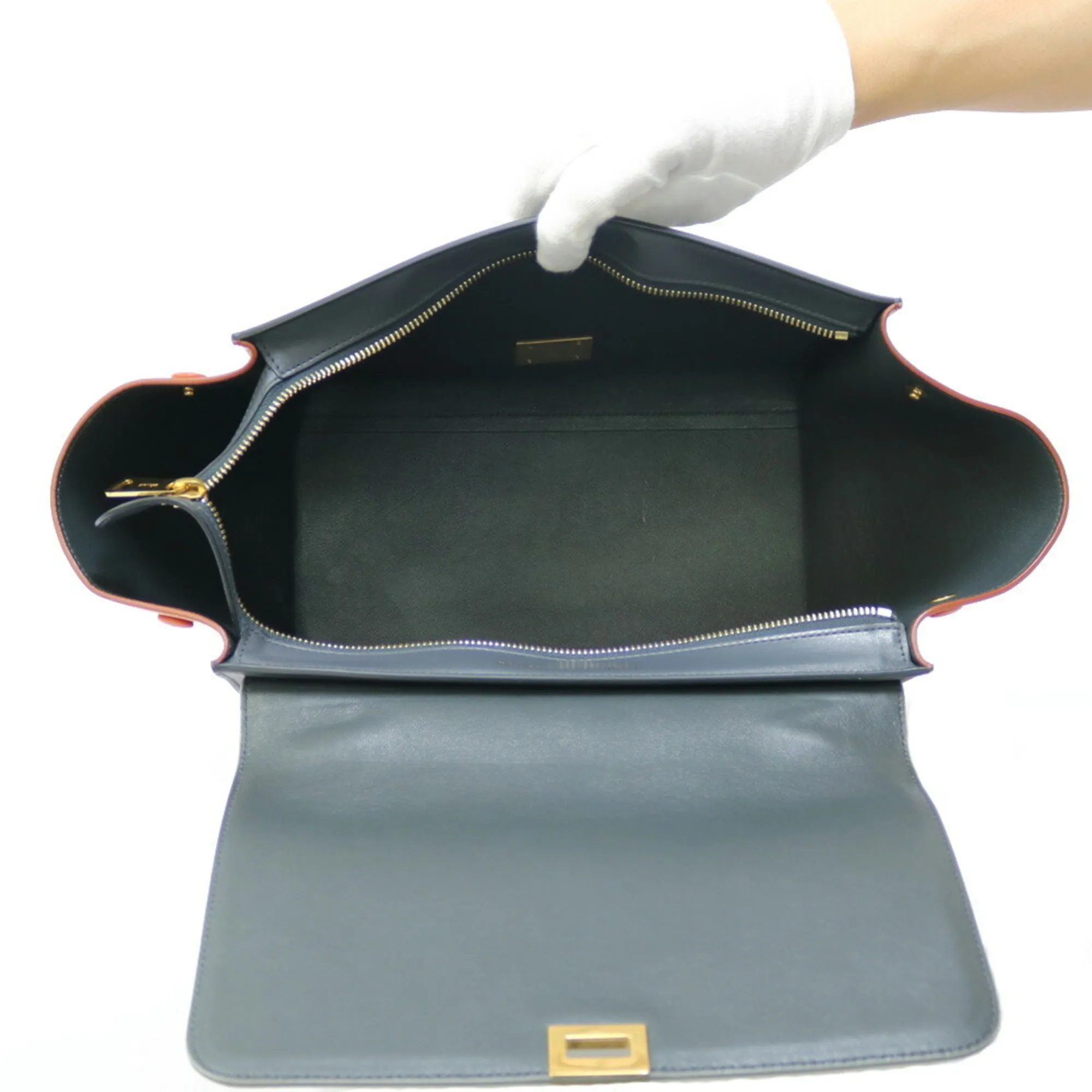Celine Shoulder Bag Handbag Trapeze Women's Men's