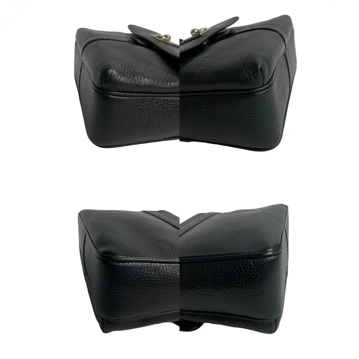 CELINE Shoulder Bag leather black
