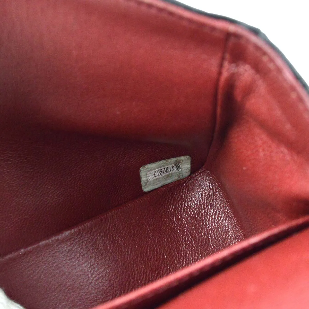 Chanel 1996-1997 Black Lambskin Small Classic Double Flap Shoulder Bag