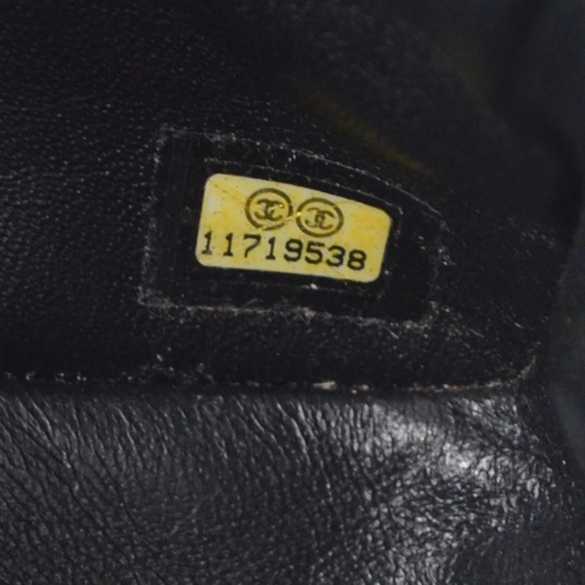 Chanel 2006-2008 Black Caviar East West Shoulder Bag