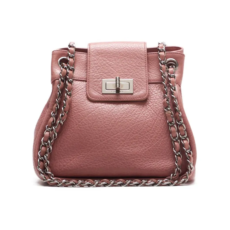 CHANEL 2.55 Lock Chain Shoulder  S Pink (Silver G ) Shoulder Bag Mini Shoulder Bag  Bag Hybrid ?? Delivery?? Netherlands Online