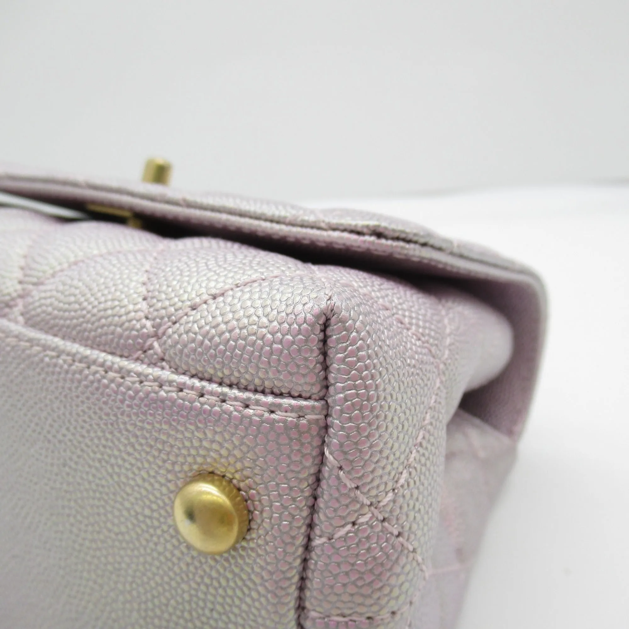 CHANEL 2wayShoulder Bag Pink Caviar Skin [Grained Calf] AS2215
