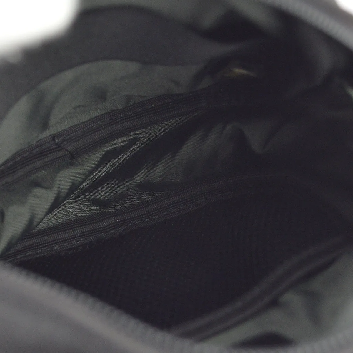 Chanel Black Green Sport Line Bum Shoulder Bag