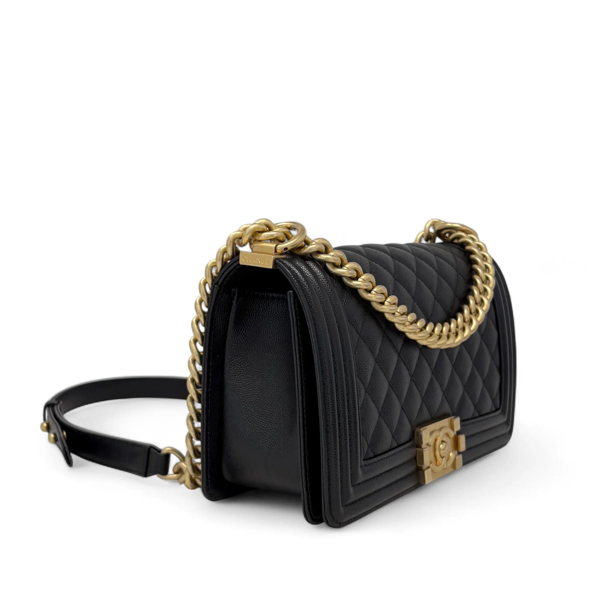 Chanel Black Medium Boy Bag