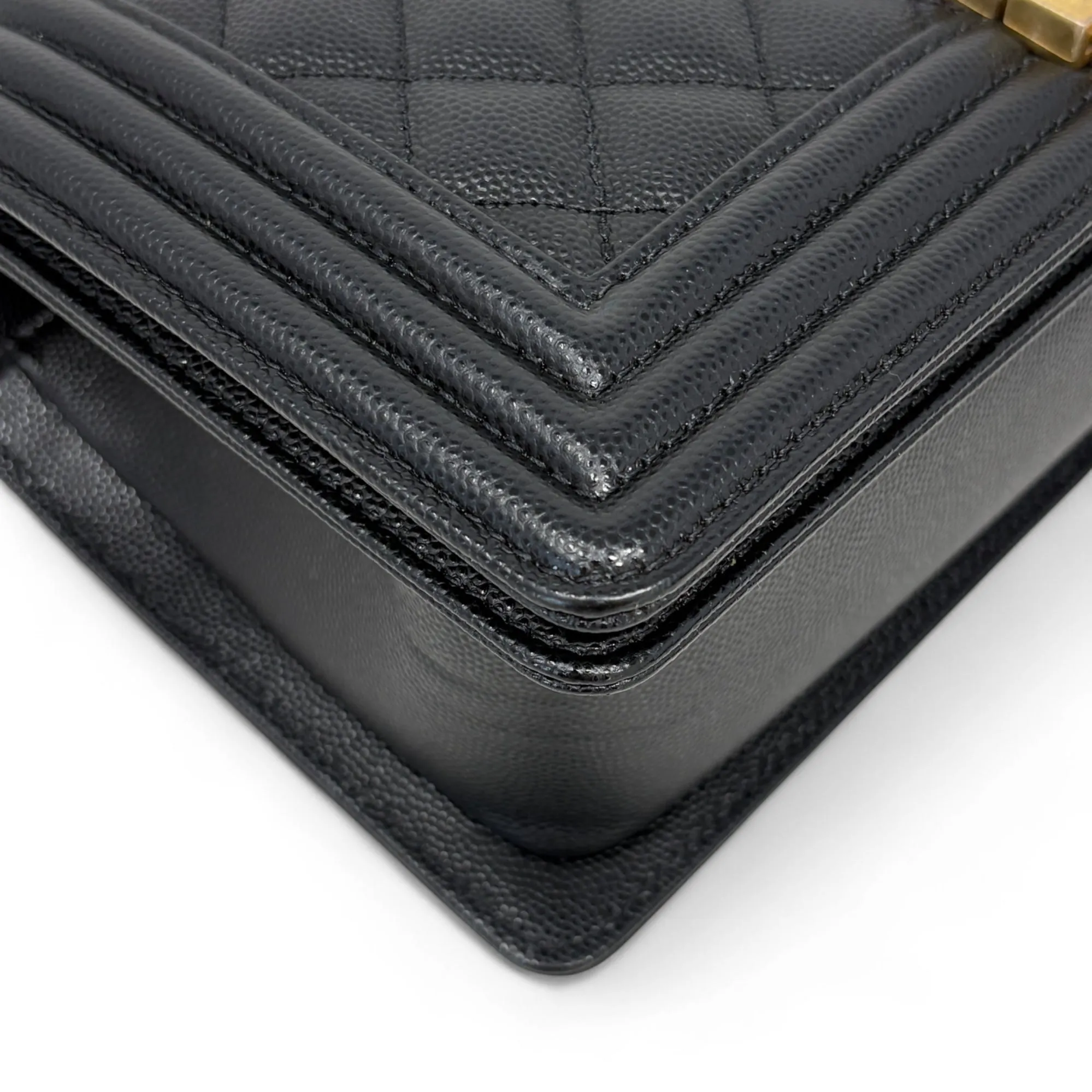 Chanel Black Medium Boy Bag
